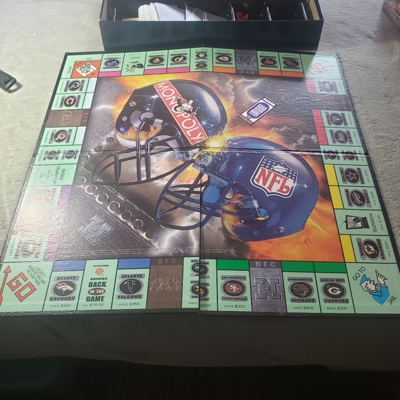 1999 Vintage NFL Superbowl Monopoly Game - Picture 4 of 6